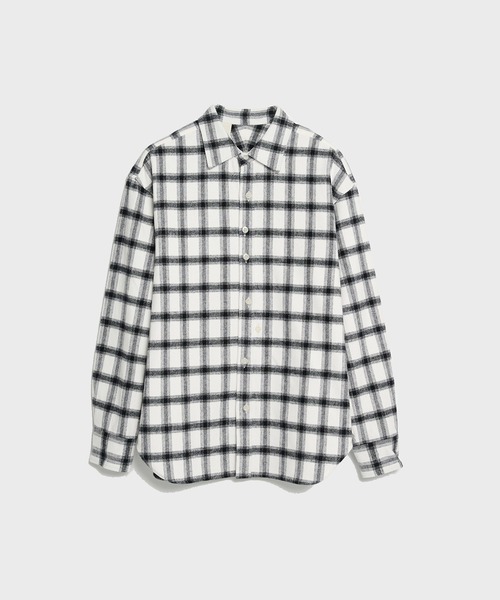 N.HOOLYWOOD(N.ハリウッド)の「【N.HOOLYWOOD/エヌハリウッド】別注あの頃のRandom Button L/S Shirts(シャツ/ブラウス・メンズ・ブルー/ホワイト・40/36/38)」の2枚目の写真
