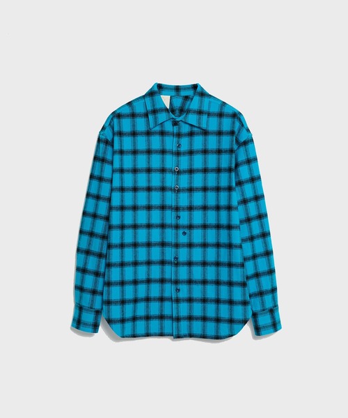 N.HOOLYWOOD(N.ハリウッド)の「【N.HOOLYWOOD/エヌハリウッド】別注あの頃のRandom Button L/S Shirts(シャツ/ブラウス・メンズ・ブルー/ホワイト・40/36/38)」の1枚目の写真