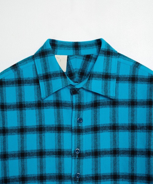 N.HOOLYWOOD(N.ハリウッド)の「【N.HOOLYWOOD/エヌハリウッド】別注あの頃のRandom Button L/S Shirts(シャツ/ブラウス・メンズ・ブルー/ホワイト・40/36/38)」の7枚目の写真