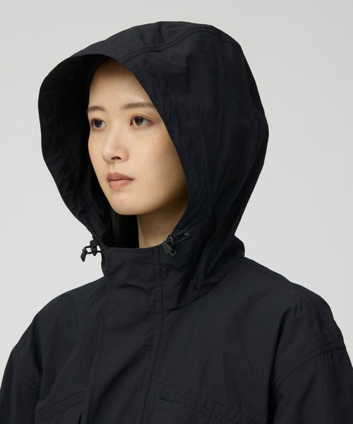 Snow Peak（スノーピーク）の「Snow Peak / Nylon Double Rip Jacket ナイロン ダブルリップ ジャケット（マウンテンパーカー・メンズ・ダークブラウン/ブラック/ライトブルー・S/M/L/XL）」の9枚目の写真