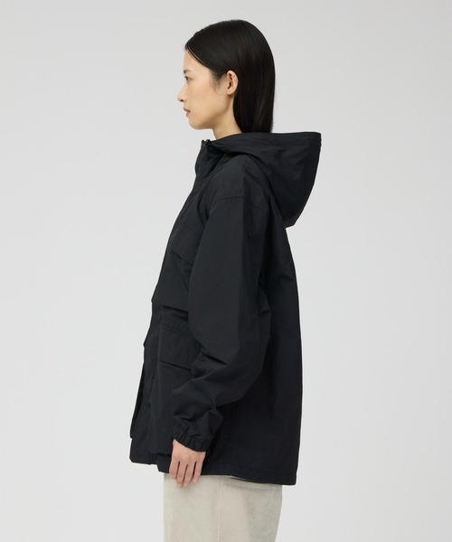 Snow Peak（スノーピーク）の「Snow Peak / Nylon Double Rip Jacket ナイロン ダブルリップ ジャケット（マウンテンパーカー・メンズ・ダークブラウン/ブラック/ライトブルー・S/M/L/XL）」の7枚目の写真
