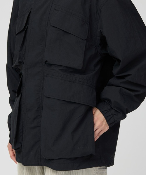 Snow Peak（スノーピーク）の「Snow Peak / Nylon Double Rip Jacket ナイロン ダブルリップ ジャケット（マウンテンパーカー・メンズ・ダークブラウン/ブラック/ライトブルー・S/M/L/XL）」の11枚目の写真