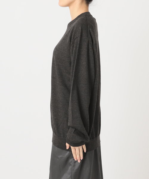 CITYSHOP(シティーショップ)の「V NECK SWEATER:ニット(ニット/セーター・レディース・ブラウン系その他/ライトグレー/ベージュ・FREE)」の11枚目の写真
