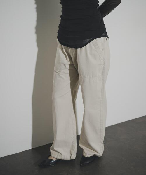 THE GOODLAND MARKET(ザグッドランドマーケット)の「ザ グッドランド マーケット TWILL EASYPANTS(その他パンツ・メンズ・チャコールグレー/ブラック/ライトベージュ・1/2/3)」の3枚目の写真