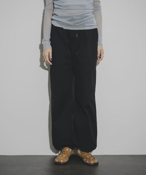 THE GOODLAND MARKET(ザグッドランドマーケット)の「ザ グッドランド マーケット TWILL EASYPANTS(その他パンツ・メンズ・チャコールグレー/ブラック/ライトベージュ・1/2/3)」の4枚目の写真