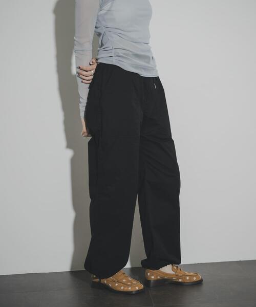 THE GOODLAND MARKET(ザグッドランドマーケット)の「ザ グッドランド マーケット TWILL EASYPANTS(その他パンツ・メンズ・チャコールグレー/ブラック/ライトベージュ・1/2/3)」の5枚目の写真