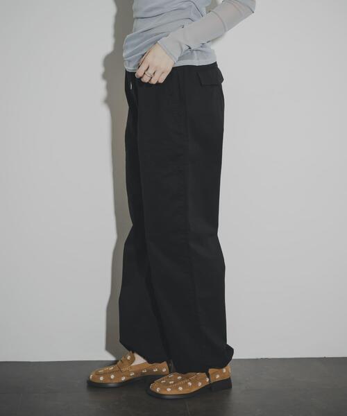 THE GOODLAND MARKET(ザグッドランドマーケット)の「ザ グッドランド マーケット TWILL EASYPANTS(その他パンツ・メンズ・チャコールグレー/ブラック/ライトベージュ・1/2/3)」の7枚目の写真