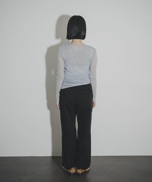 THE GOODLAND MARKET(ザグッドランドマーケット)の「ザ グッドランド マーケット TWILL EASYPANTS(その他パンツ・メンズ・チャコールグレー/ブラック/ライトベージュ・1/2/3)」の10枚目の写真