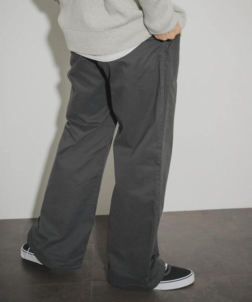THE GOODLAND MARKET(ザグッドランドマーケット)の「ザ グッドランド マーケット TWILL EASYPANTS(その他パンツ・メンズ・チャコールグレー/ブラック/ライトベージュ・1/2/3)」の20枚目の写真
