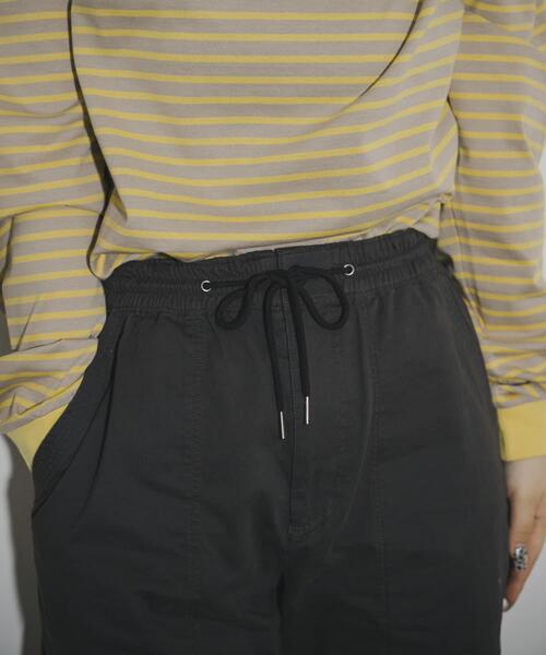 THE GOODLAND MARKET(ザグッドランドマーケット)の「ザ グッドランド マーケット TWILL EASYPANTS(その他パンツ・メンズ・チャコールグレー/ブラック/ライトベージュ・1/2/3)」の21枚目の写真