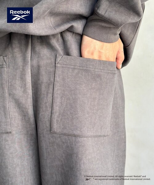 Reebok（リーボック）の「【Reebok】ダンボールニータックパンツ（スウェットパンツ・メンズ・チャコールグレー/オフホワイト/ネイビー・FREE/SMALL）」の6枚目の写真