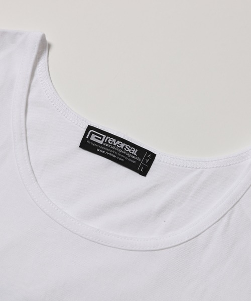 reversal.dogi.design.works(リバーサル・ドーギ・デザイン・ワークス)の「<reversal/リバーサル>WARFIELD TORAISHI TANK TOP(タンクトップ・メンズ・ホワイト・XL/L/M)」の2枚目の写真