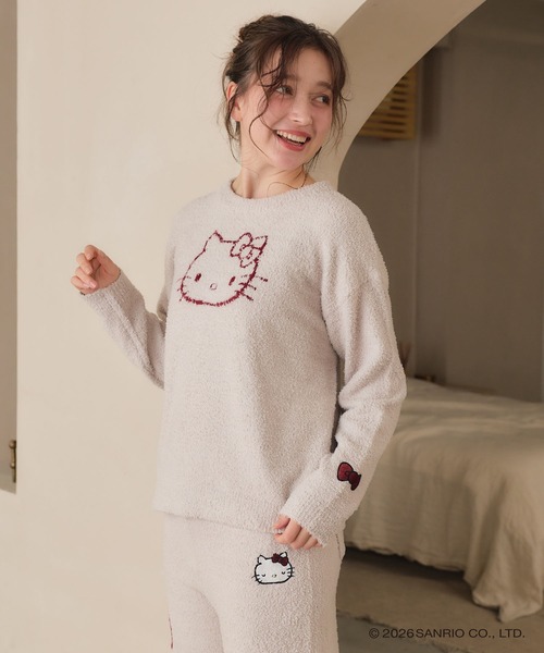 sanrio characters】HELLO KITTY/ハローキティもこもこルームウェア