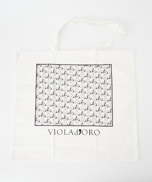 VIOLAd'ORO（ヴィオラドーロ）の「[VIOLAd’ORO/ヴィオラドーロ] TRERO 型押し イタリアンレザー2WAYバッグ（トートバッグ・レディース・ブラック・ONE SIZE）」の10枚目の写真