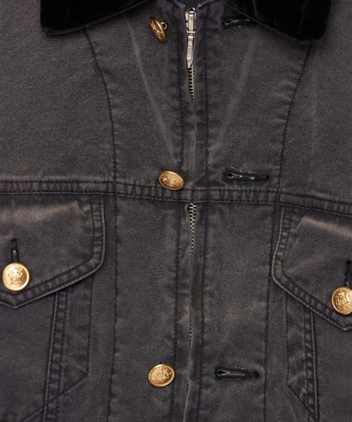 MASU(エムエーエスユー)の「【M A S U】NOBLE WORK JACKET(ブルゾン・メンズ・ダークグレー/ダークグリーン・44/46)」の8枚目の写真