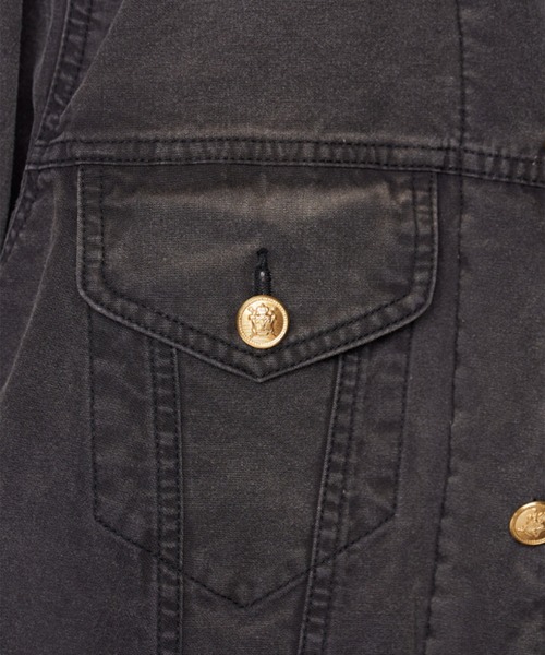 MASU(エムエーエスユー)の「【M A S U】NOBLE WORK JACKET(ブルゾン・メンズ・ダークグレー/ダークグリーン・44/46)」の9枚目の写真