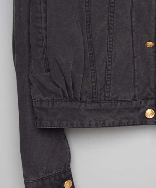 MASU(エムエーエスユー)の「【M A S U】NOBLE WORK JACKET(ブルゾン・メンズ・ダークグレー/ダークグリーン・44/46)」の11枚目の写真