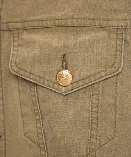 MASU(エムエーエスユー)の「【M A S U】NOBLE WORK JACKET(ブルゾン・メンズ・ダークグレー/ダークグリーン・44/46)」の14枚目の写真