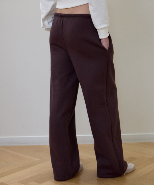 ROSEFRANTZ（ロゼフランツ）の「Rose Embroidery Wide Sweatpants [Brown]（スウェットパンツ・レディース・ブラウン・SMALL/MEDIUM/X-SMALL）」の10枚目の写真