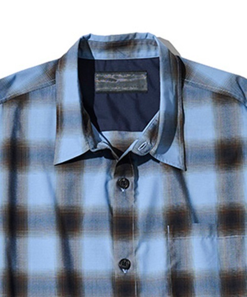 ACANTHUS(アカンサス)の「ms6651- Color Switching Check Shirt チェックシャツ(SH2701)(シャツ/ブラウス・メンズ・ブラック系その他/ブルー系その他・XL/L/M/S)」の15枚目の写真