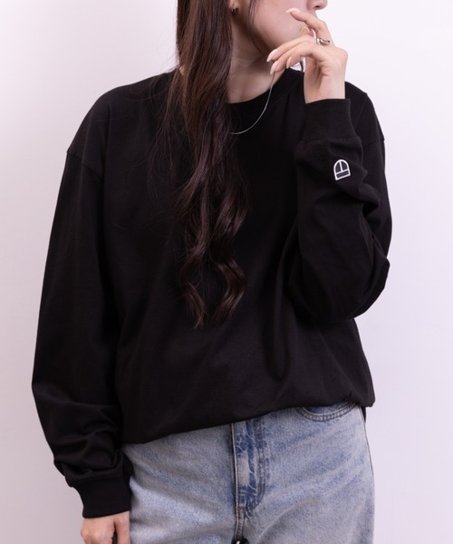 NEWTRAL PRODUCTS(ニュートラルプロダクツ)の「NEWTRAL(ニュートラル)/210 5.6oz Standard Emblem LS T(Tシャツ/カットソー・レディース・ダークグリーン/サンドベージュ/ホワイト・S/XXL)」の14枚目の写真