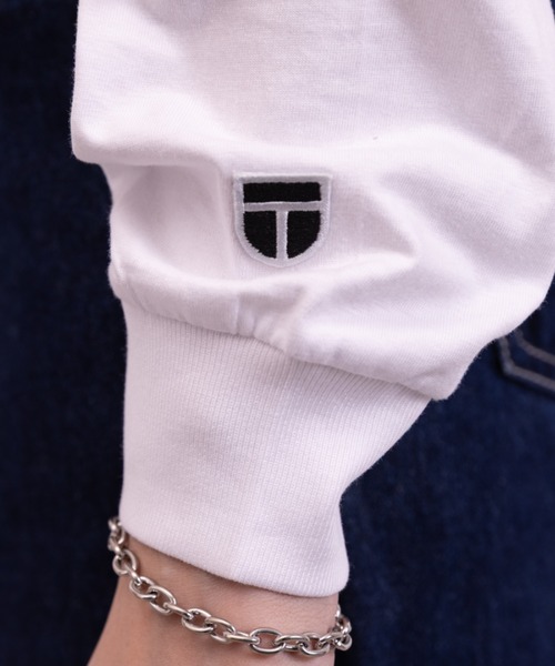 NEWTRAL PRODUCTS(ニュートラルプロダクツ)の「NEWTRAL(ニュートラル)/210 5.6oz Standard Emblem LS T(Tシャツ/カットソー・レディース・ダークグリーン/サンドベージュ/ホワイト・S/XXL)」の5枚目の写真