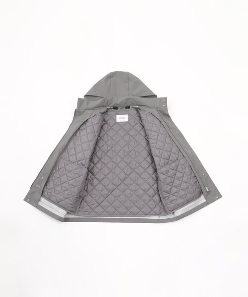 MACKINTOSH PHILOSOPHY(マッキントッシュ フィロソフィー)の「【WEB&一部店舗限定】BELFAST(ベルファスト) ミリタリーパーカ PERTEX SHIELD 3L(パーテックスシールド スリーレイヤー)(ブルゾン・メンズ・チャコールグレー/ダークネイビー・40/38)」の15枚目の写真