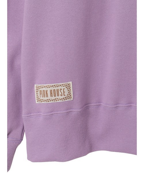 PINK HOUSE(ピンクハウス)の「クイーンメアリーズ刺繍スウェット(スウェット・レディース・ブラック/レッド/パープル/アイボリー/ブルー・フリー)」の18枚目の写真