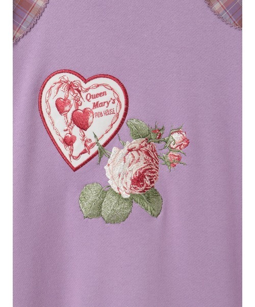 PINK HOUSE(ピンクハウス)の「クイーンメアリーズ刺繍スウェット(スウェット・レディース・ブラック/レッド/パープル/アイボリー/ブルー・フリー)」の20枚目の写真