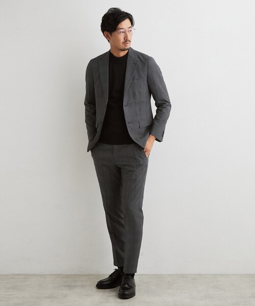 THE SHOP TK (ザ ショップ ティーケー )の「AVANTグレンチェック ジャケット(テーラードジャケット・メンズ・チャコールグレー/ブラウン系その他2・01/04/03/02)」の5枚目の写真