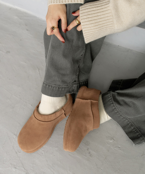 UGG(アグ)の「UGG/アグ W ENWRAP CLOG(スリッポン・レディース・ブラウン/ブラック・23cm/24cm/25cm)」の10枚目の写真
