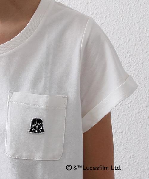 coen(コーエン)の「STAR WARS-ワッペンポケT(Tシャツ/カットソー・レディース・オフホワイト/グレー・LARGE/MEDIUM)」の22枚目の写真