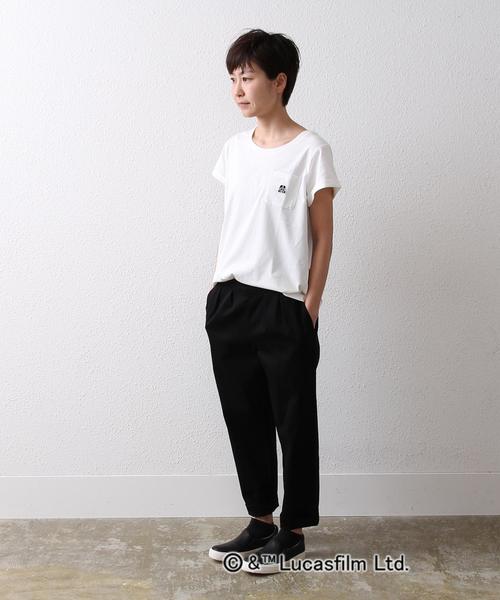 coen(コーエン)の「STAR WARS-ワッペンポケT(Tシャツ/カットソー・レディース・オフホワイト/グレー・LARGE/MEDIUM)」の13枚目の写真