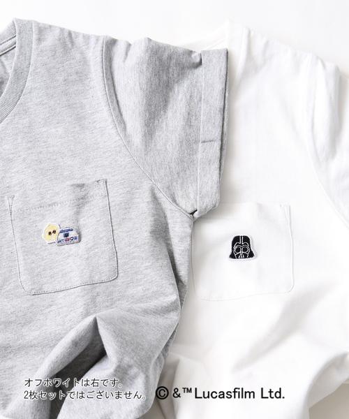 coen(コーエン)の「STAR WARS-ワッペンポケT(Tシャツ/カットソー・レディース・オフホワイト/グレー・LARGE/MEDIUM)」の10枚目の写真