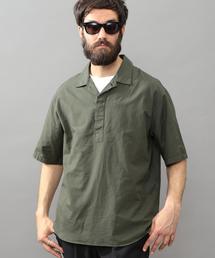 BEAUTY&YOUTH UNITED ARROWS | BY ∴ ガーメントダイ プルオーバー ショートスリーブ シャツ(シャツ/ブラウス)