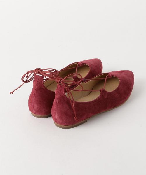 Another Edition（アナザーエディション）の「レースアップフラット/AEBFC LaceUP FLT●（パンプス・レディース・ナチュラル/ブラック/ワインレッド・LARGE/MEDIUM/SMALL）」の9枚目の写真