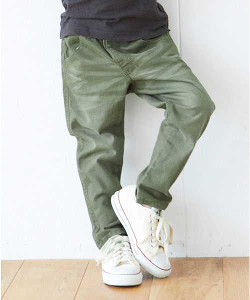 BREEZE(ブリーズ)の「カラージョッパーズパンツ(10分丈)(その他パンツ・キッズ・カーキ/ブラック/レッド/パープル/イエロー/ネイビー・80/90/100/120/110/130/95/140)」の2枚目の写真