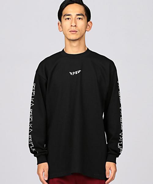 EN ROUTE（アンルート）の「RPLC（レプリカ） EX RPLC LONG SLEEVE BLACK（Tシャツ/カットソー・メンズ・ブラック・MEDIUM/LARGE）」の4枚目の写真