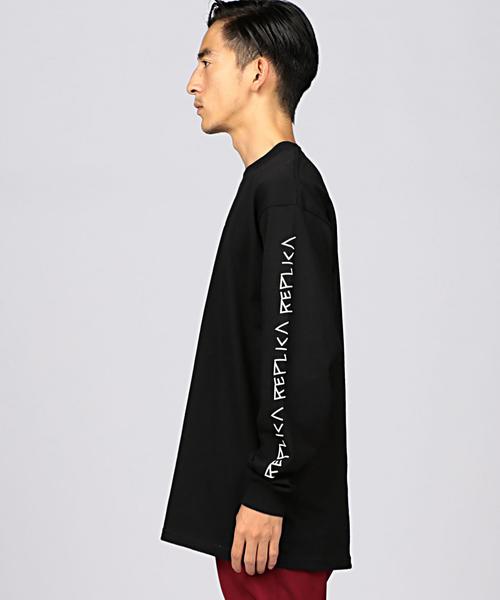 EN ROUTE（アンルート）の「RPLC（レプリカ） EX RPLC LONG SLEEVE BLACK（Tシャツ/カットソー・メンズ・ブラック・MEDIUM/LARGE）」の5枚目の写真