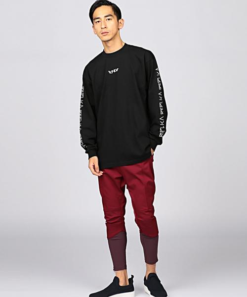 EN ROUTE（アンルート）の「RPLC（レプリカ） EX RPLC LONG SLEEVE BLACK（Tシャツ/カットソー・メンズ・ブラック・MEDIUM/LARGE）」の6枚目の写真