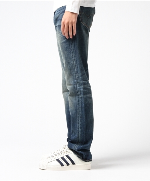 Levi's(リーバイス)の「【LEVI'S】505(TM) REGULAR アンティークウォッシュ(デニムパンツ・メンズ・インディゴブルー・29inch/28inch/33inch/30inch/32inch/34inch/31inch)」の2枚目の写真