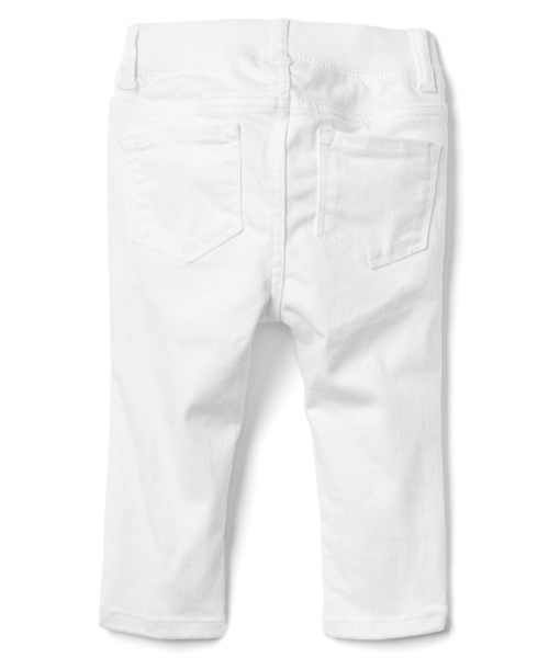 GAP（ギャップ）の「Gap 1969 My First ハイストレッチジェギンス（デニムパンツ・キッズ・ホワイト・60cm/90cm/70cm/50cm/80ｃｍ）」の2枚目の写真