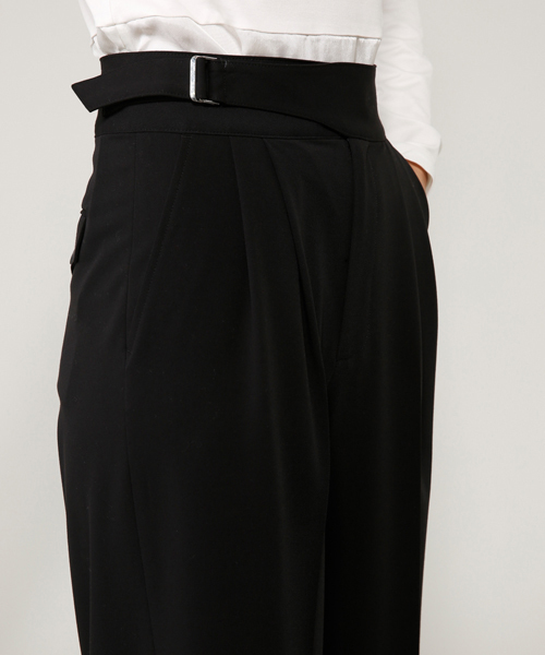 PEGGY LANA（ペギーラナ）の「Tuck Wide PT（その他パンツ・レディース・ブラック/ライトブルー/グレー/ベージュ・1/2/0）」の12枚目の写真