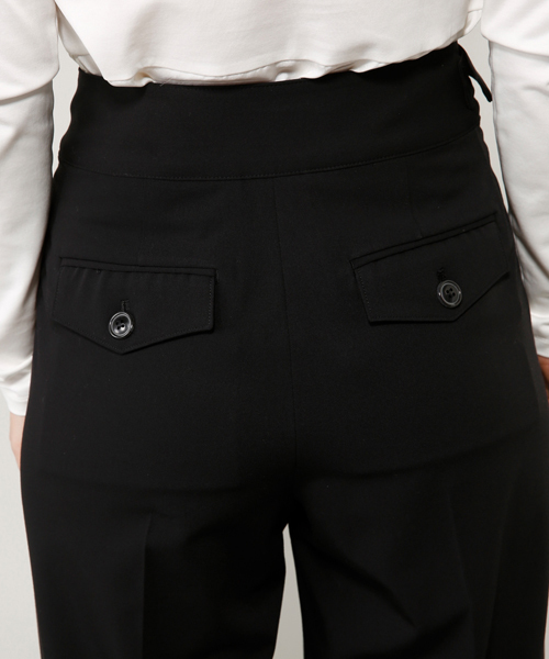 PEGGY LANA（ペギーラナ）の「Tuck Wide PT（その他パンツ・レディース・ブラック/ライトブルー/グレー/ベージュ・1/2/0）」の15枚目の写真