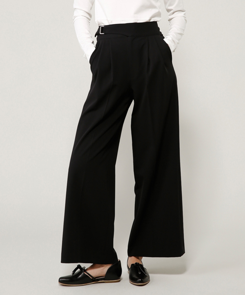 PEGGY LANA（ペギーラナ）の「Tuck Wide PT（その他パンツ・レディース・ブラック/ライトブルー/グレー/ベージュ・1/2/0）」の16枚目の写真