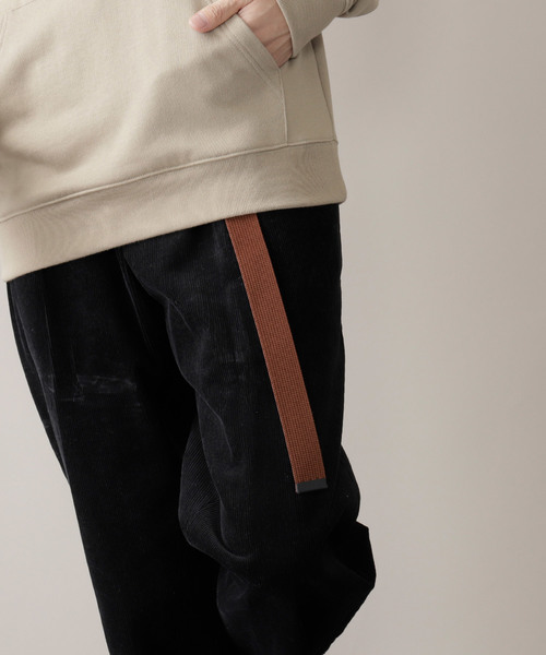 MONO-MART（モノマート）の「カラーリングロングガチャベルト(MONO-MART)（ベルト・メンズ・ブラック/ベージュ/ネイビー/ホワイト/レッド/グリーン/ピンク/イエロー/オレンジ/アイボリー/ワイン/グレー/ブルー/ブラック×レッド/カーキ/ダークブラウン/キャメル/トリコロール/パープル/ライトブルー/マスタード/ピンク系その他/チャコール・FREE）」の8枚目の写真