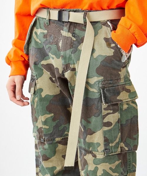 MONO-MART（モノマート）の「カラーリングロングガチャベルト(MONO-MART)（ベルト・メンズ・ブラック/ベージュ/ネイビー/ホワイト/レッド/グリーン/ピンク/イエロー/オレンジ/アイボリー/ワイン/グレー/ブルー/ブラック×レッド/カーキ/ダークブラウン/キャメル/トリコロール/パープル/ライトブルー/マスタード/ピンク系その他/チャコール・FREE）」の9枚目の写真