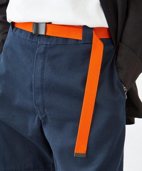 MONO-MART（モノマート）の「カラーリングロングガチャベルト(MONO-MART)（ベルト・メンズ・ブラック/ベージュ/ネイビー/ホワイト/レッド/グリーン/ピンク/イエロー/オレンジ/アイボリー/ワイン/グレー/ブルー/ブラック×レッド/カーキ/ダークブラウン/キャメル/トリコロール/パープル/ライトブルー/マスタード/ピンク系その他/チャコール・FREE）」の22枚目の写真