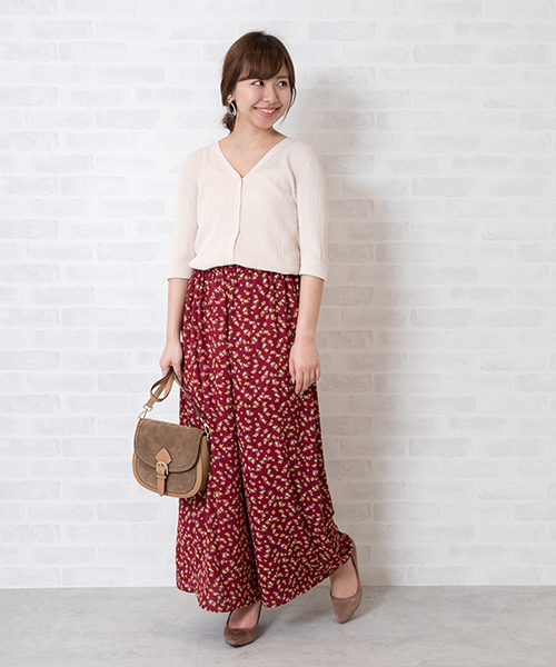 NATURAL BEAUTY BASIC（ナチュラルビューティーベーシック）の「【JJ 12月号掲載】ポインテッドスエードライクパンプス（パンプス・レディース・ブラック/グレー/ボルドー/ベージュ/パープル・23.0cm/23.5cm/24.0cm/24.5cm）」の22枚目の写真