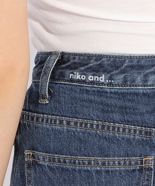 niko and...(ニコアンド)の「デニムスカート【niko and ...】(デニムスカート・レディース・ブルー/サックスブルー・4/3)」の16枚目の写真